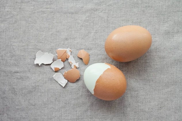 Hard-boiled eggs. Photo: Peter Bagi, courtesy VeloPress