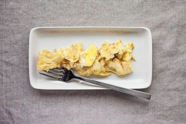 Scrambled eggs. Photo: Peter Bagi, courtesy VeloPress