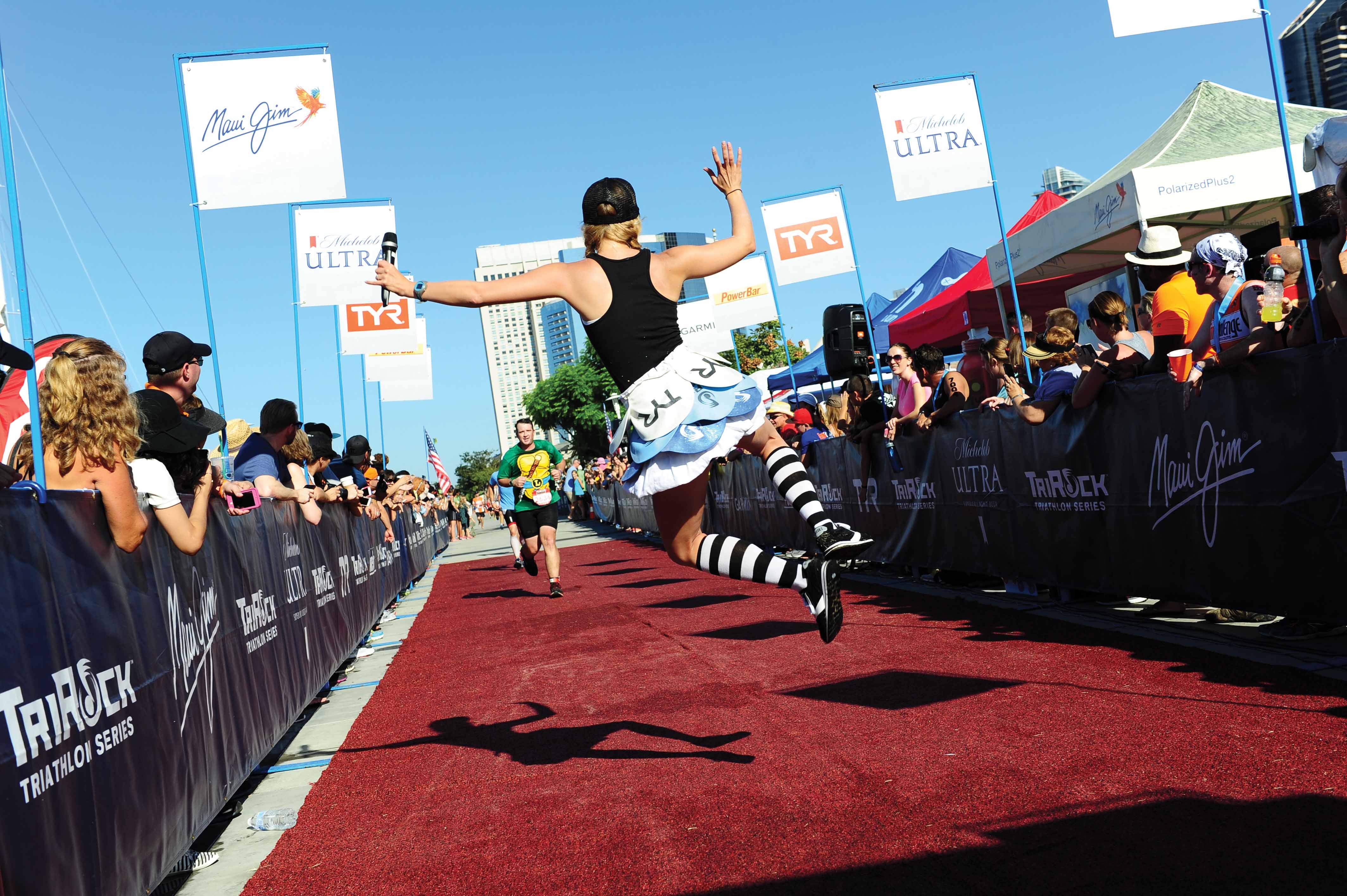 ...And, of course, the swim cap tutu is always in fashion.