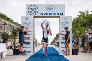 Murray gets the overall victory. Photo: Island House Invitational Triathlon