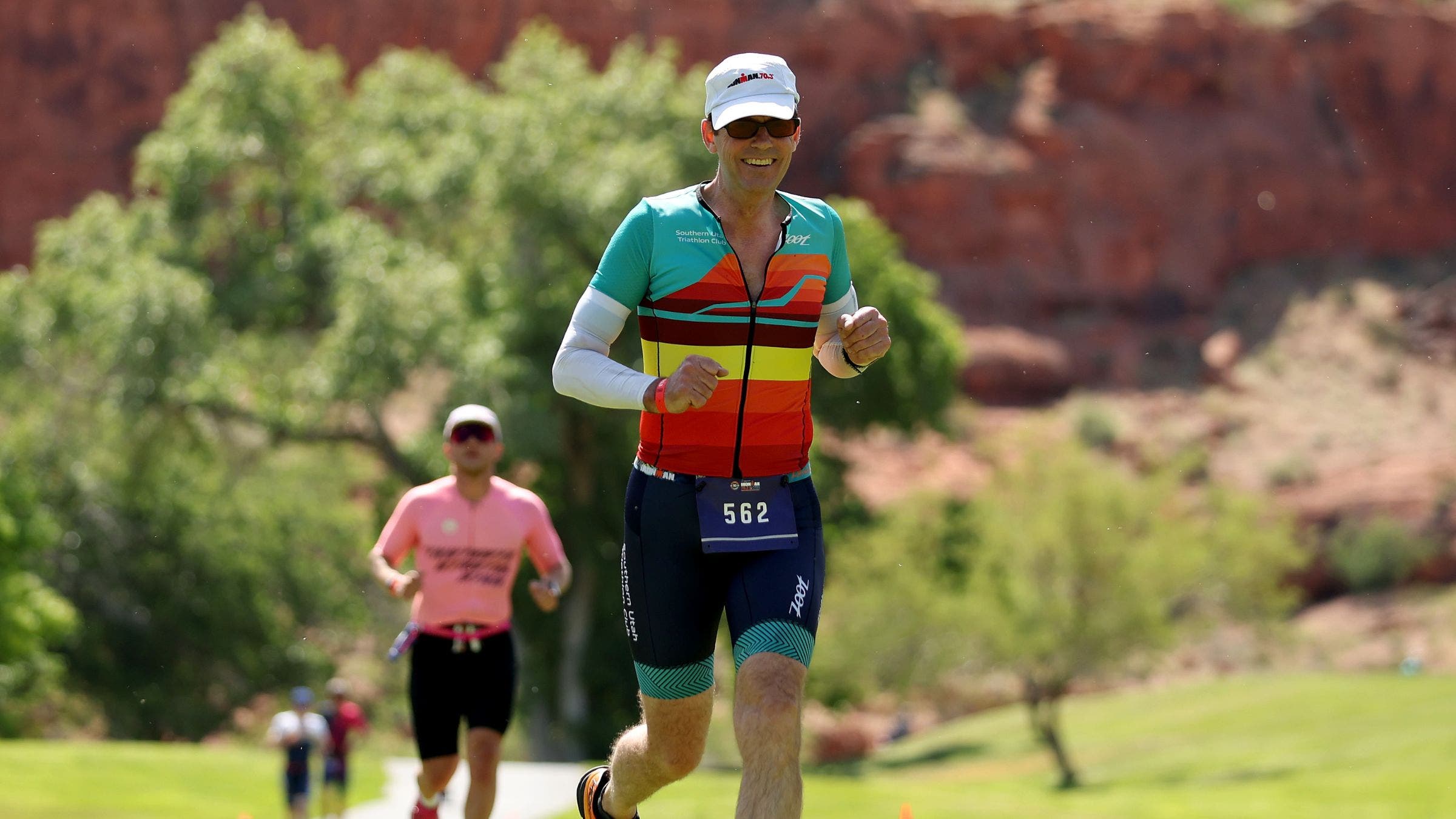 Finish strong in your next 70.3 with our no-fade running training plan for triathletes.