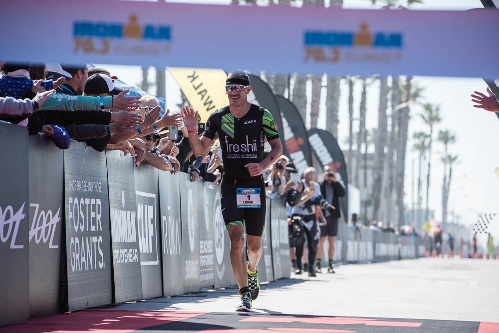 Sanders defends his Oceanside title. Photo: Oliver Baker