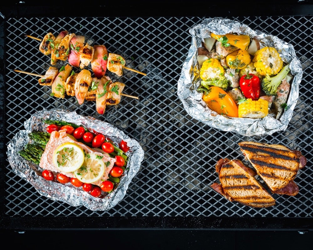 healthy camping meal