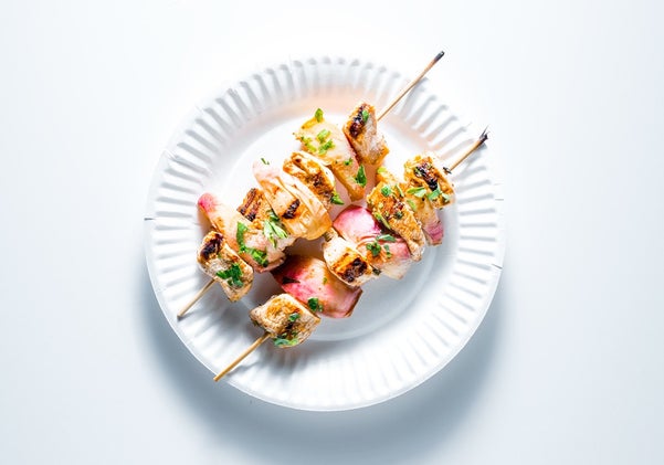 healthy camping meal