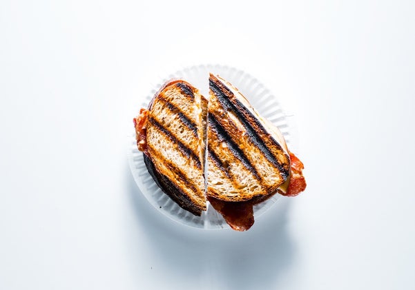 healthy camping meal