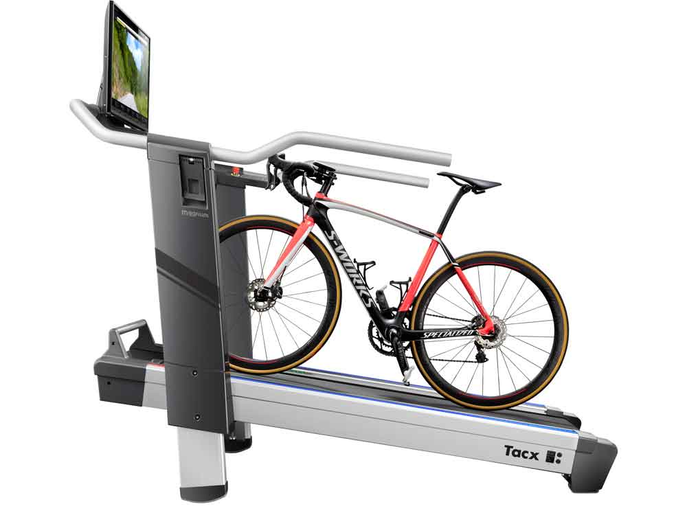 Tacx treadmill sale bike