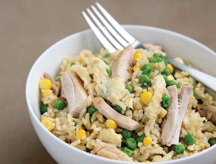 This Chicken Fried Rice Is the Perfect Post-Workout Meal