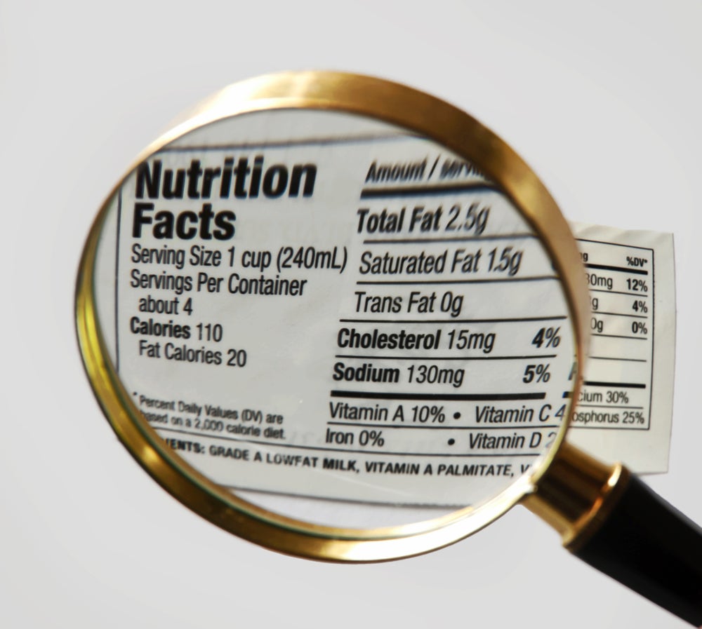 Breaking Down Common Nutrition Label Claims Triathlete