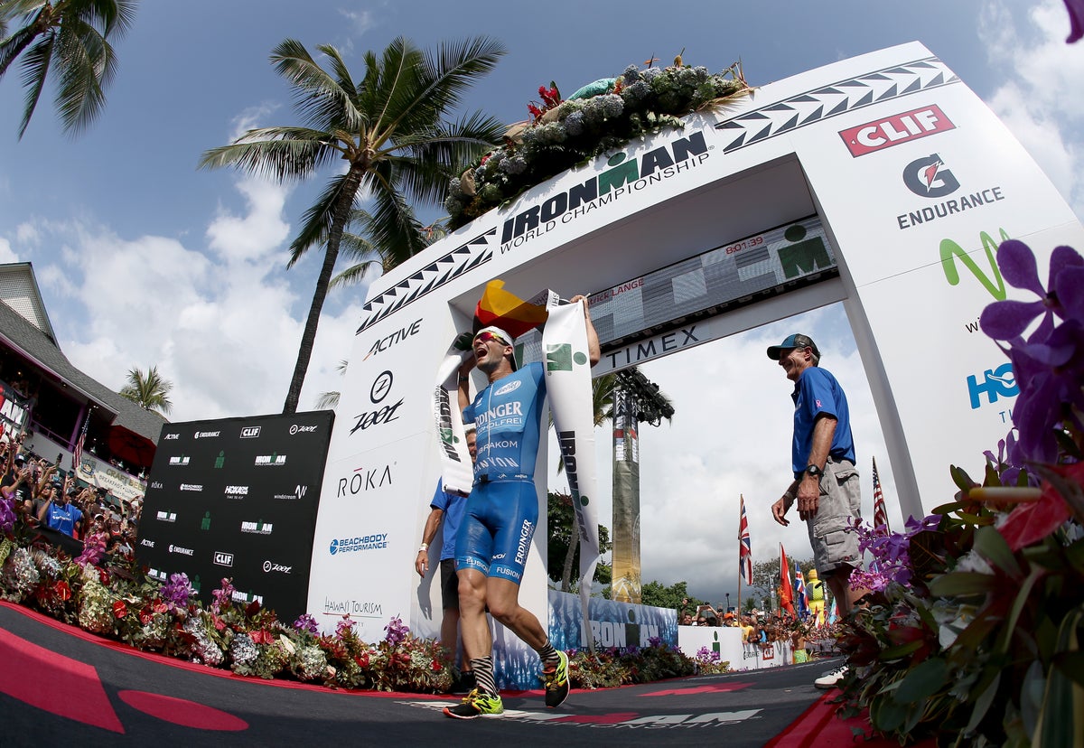 ironman world record time