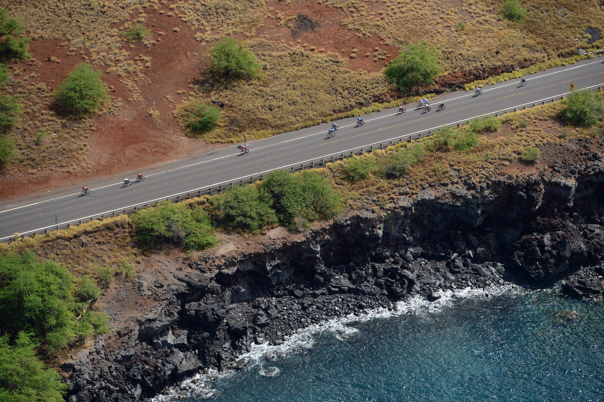 Athletes experienced a beautiful day out on the course. Photo: Donald Miralle for Ironman