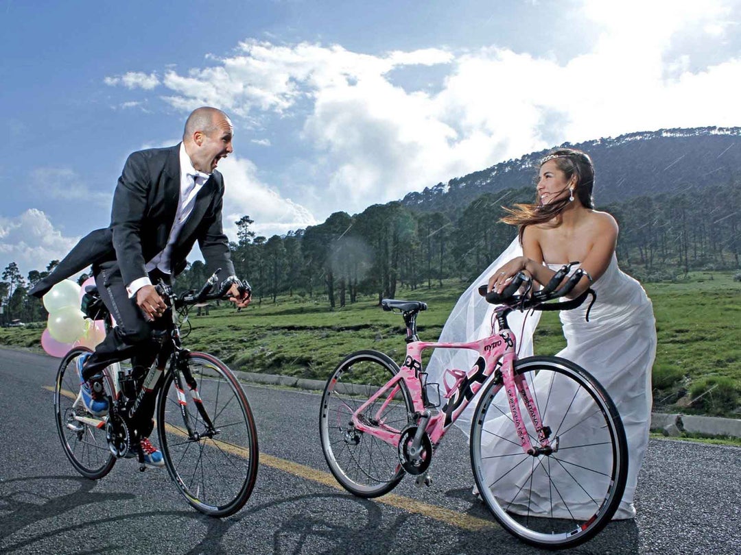 How the most unlikely couple in triathlon found love