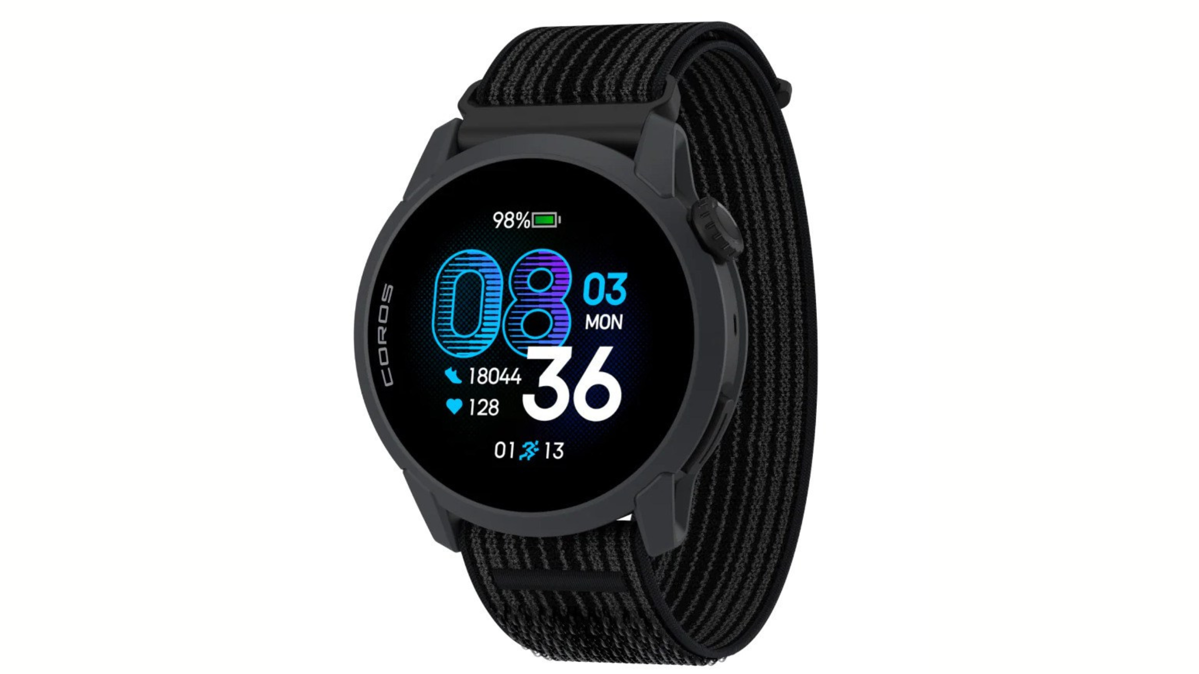 Coros Pace 4 GPS Watch Black on White Background, Father's Day Gift for Athletes