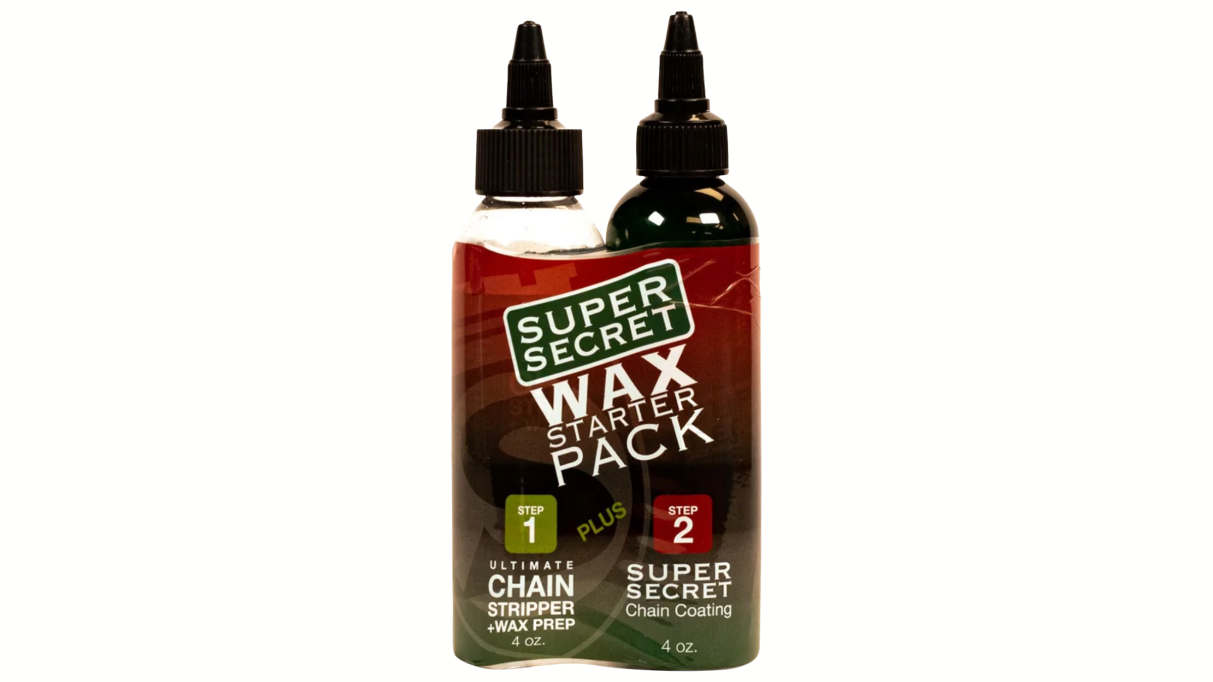 Image of 2 bottles in Silca Super Secret Wax Starter Pack on white background, Father's Day gifts