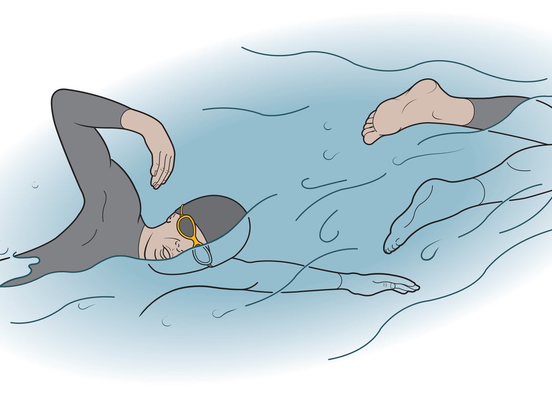 open-water swim skills