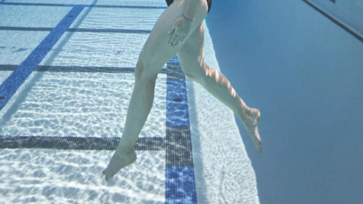Weekend Swim Workout: Vertical Kick Break