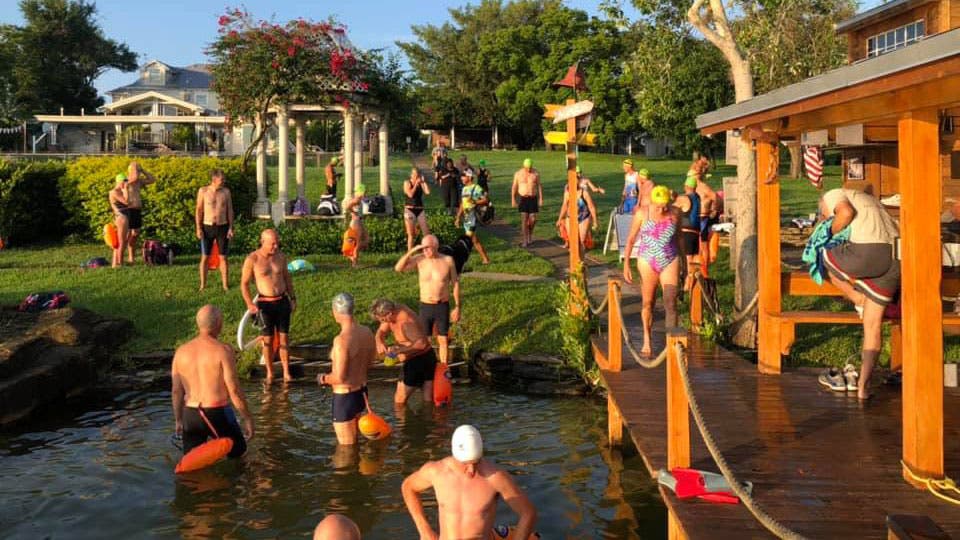 Open-Water Group Swims