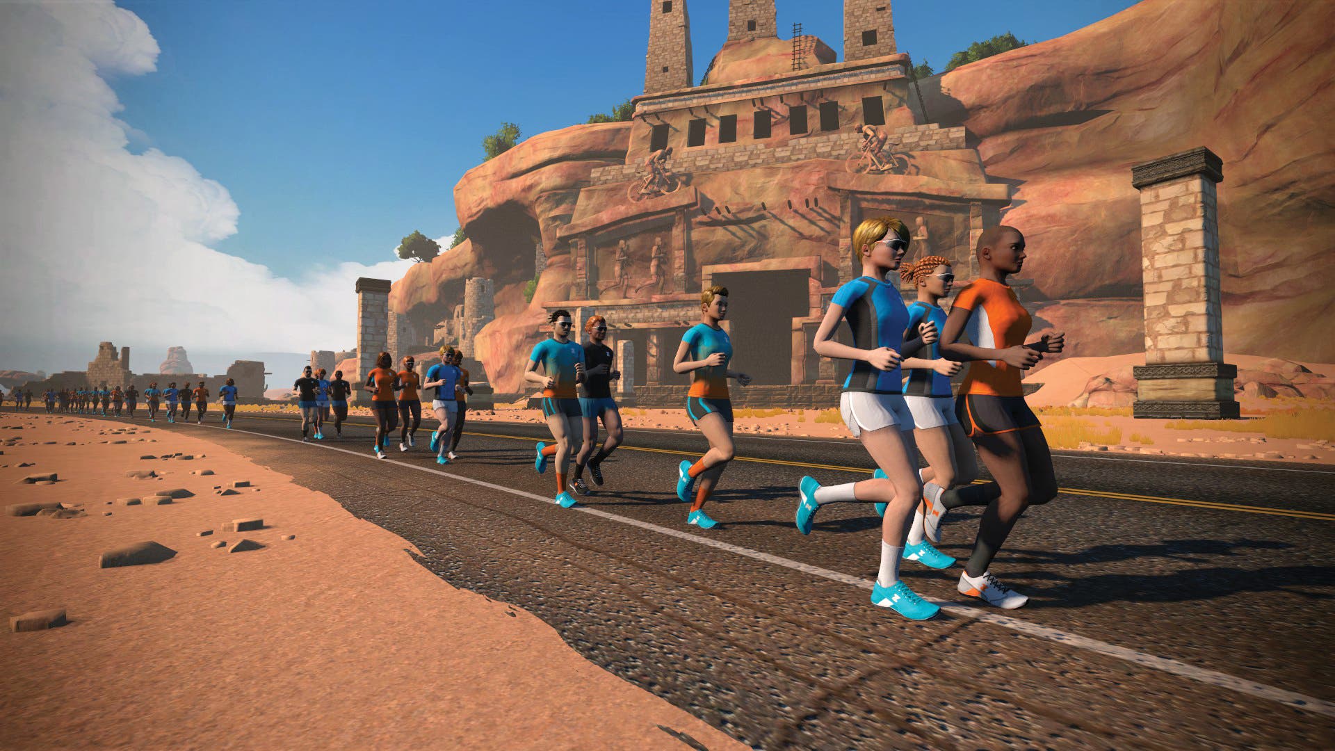 Zwift Virtual Runners