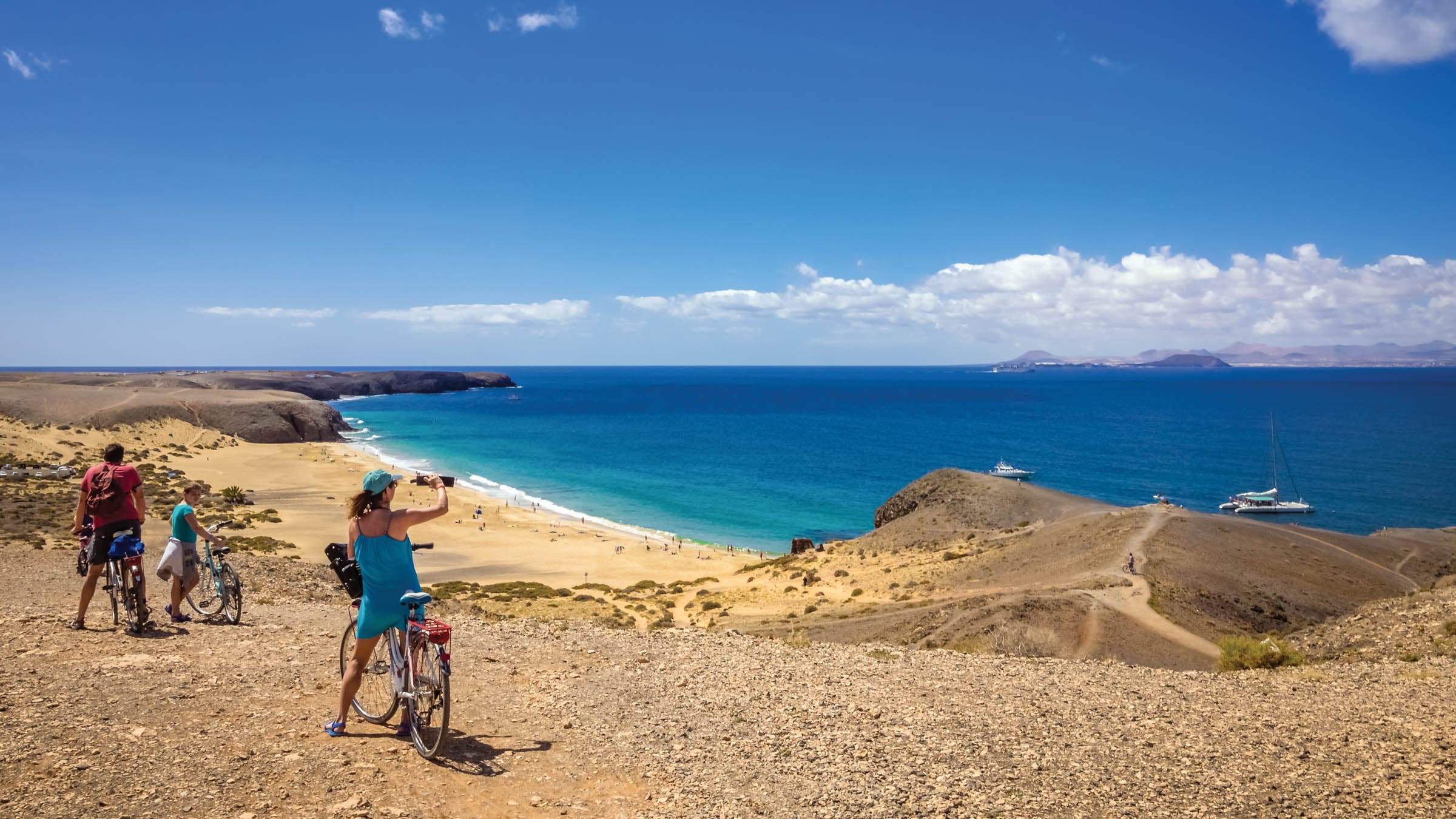 Lanzarote, Spain is one of the best triathlon destinations for couples