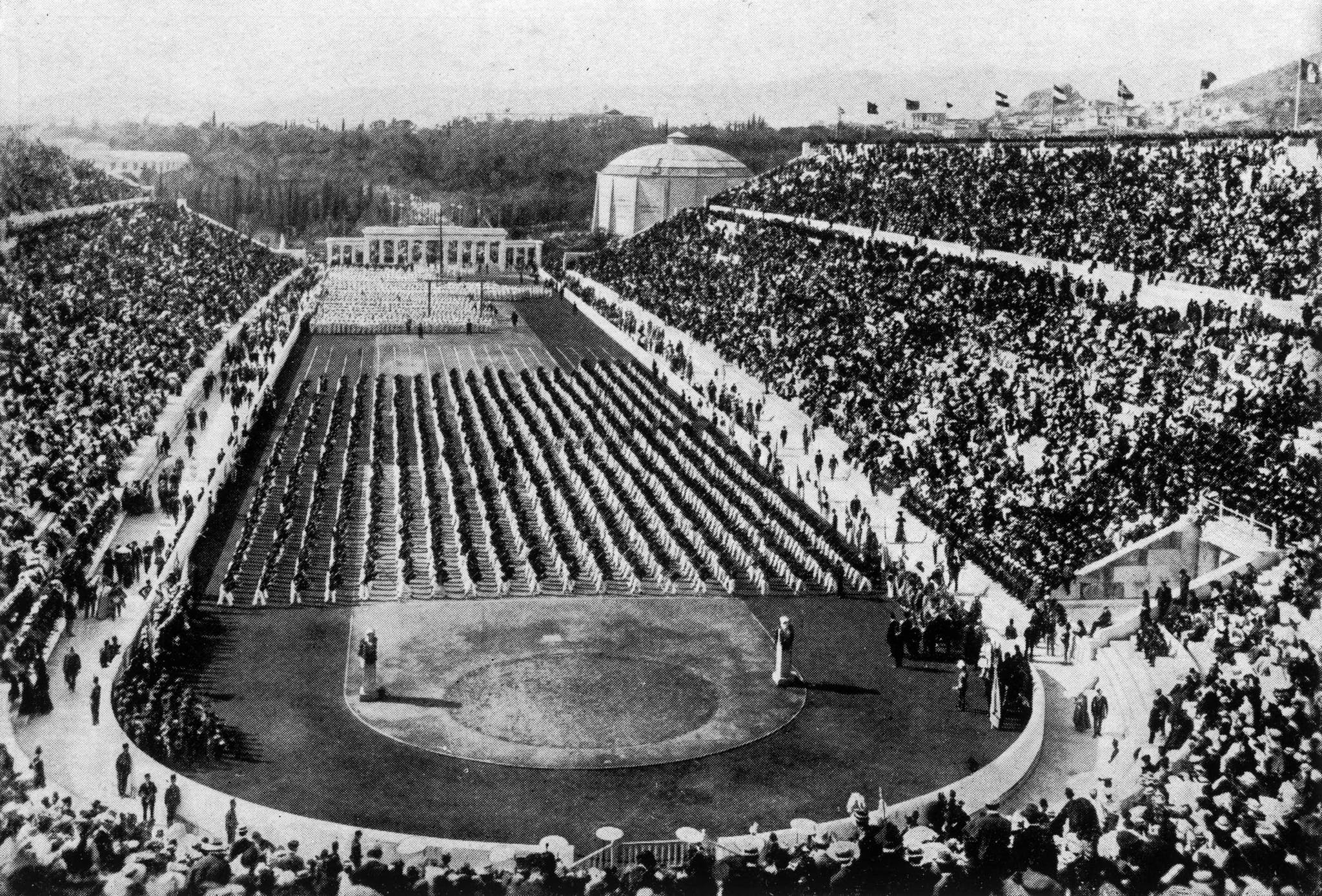 1896 Olympics in Athens
