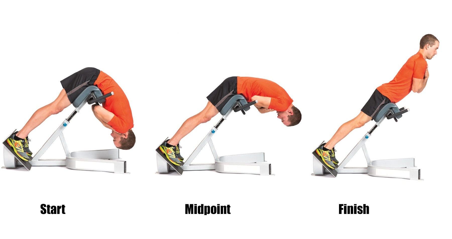 Cycling Strength Training Back Extension