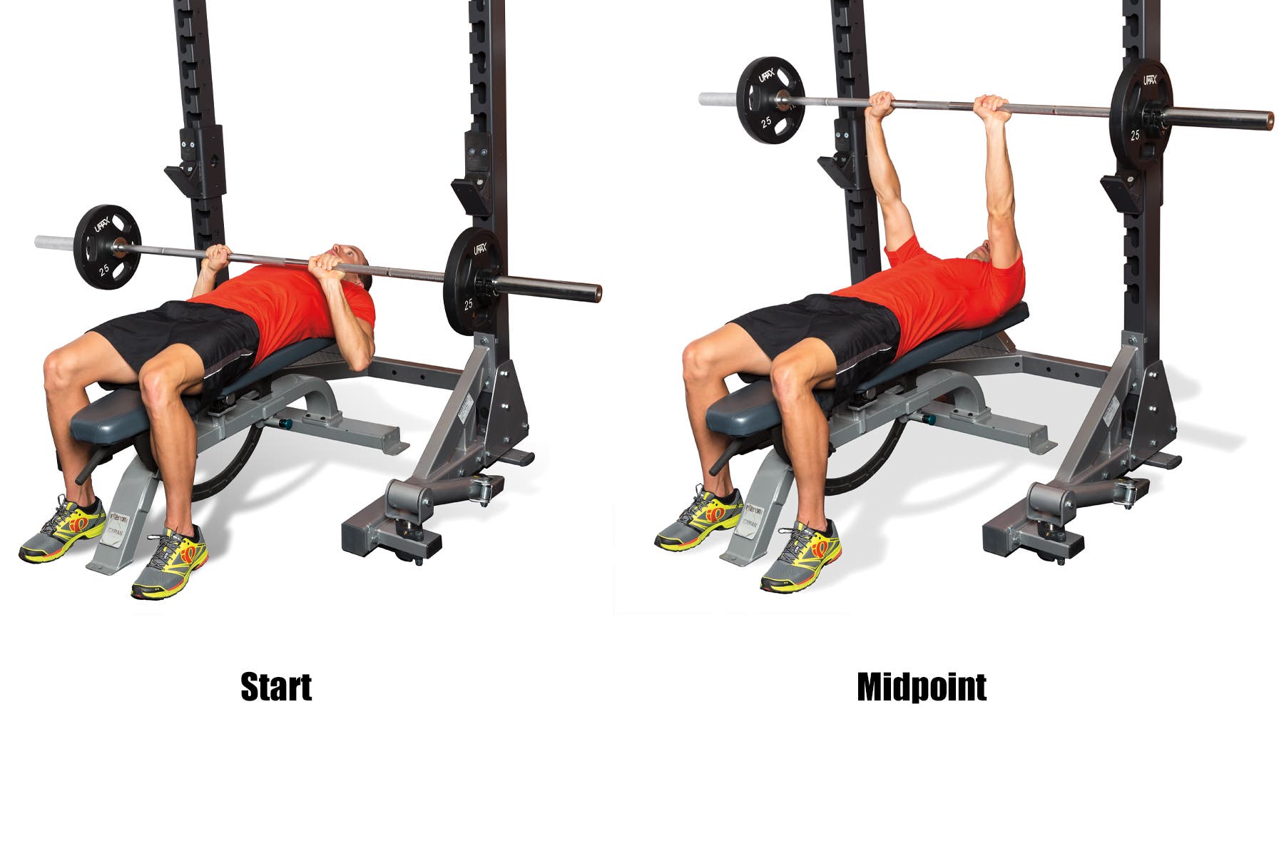 Cycling Strength Training Bench Press