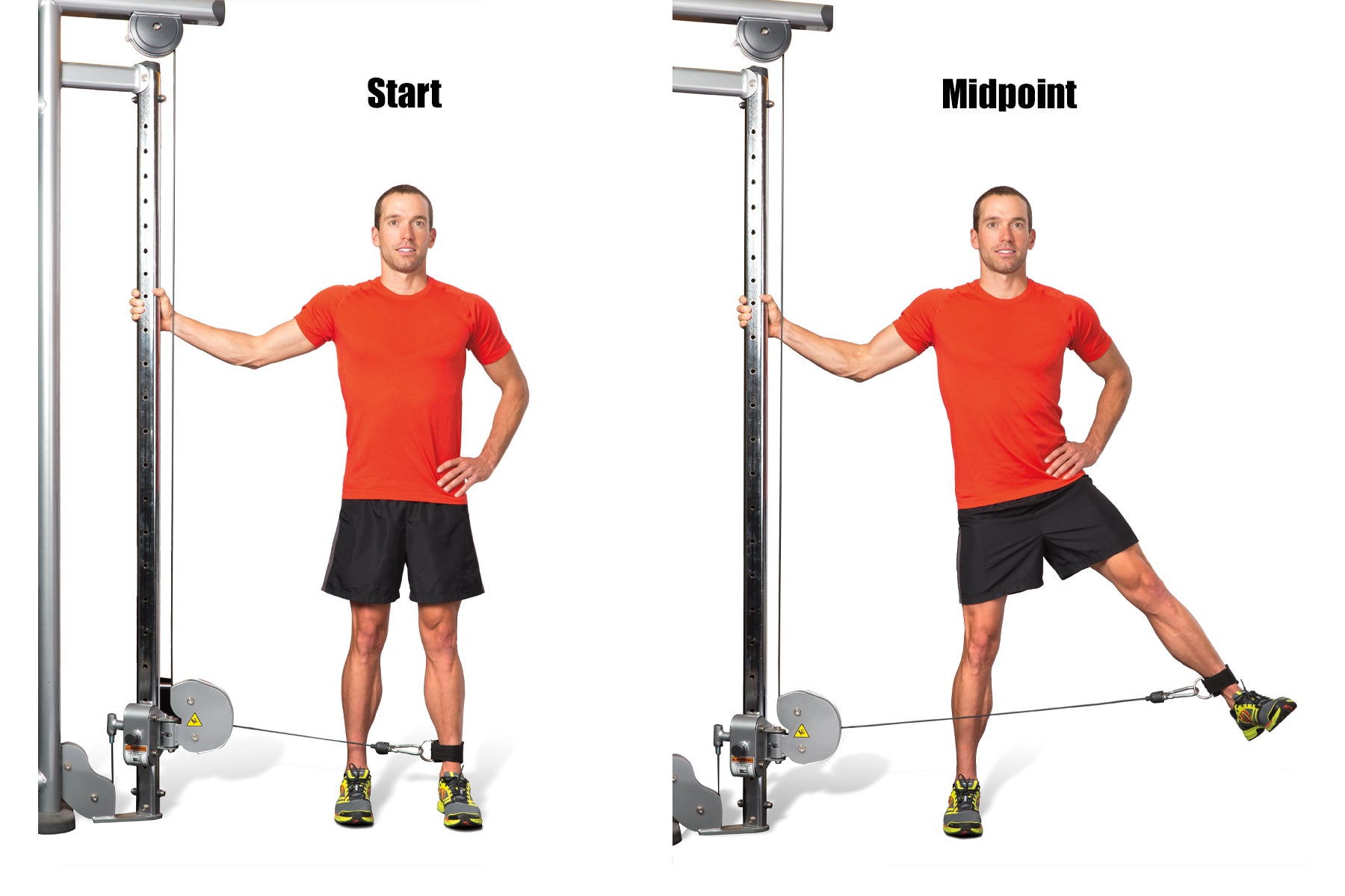 Swimming Strength Training Cable Lateral Lift