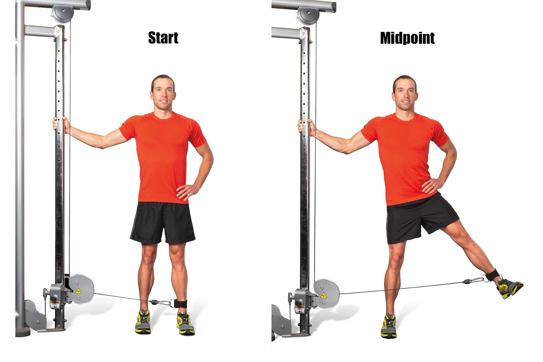 Swimming Strength Training Cable Lateral Lift