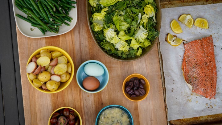 Salmon Niçoise Salad