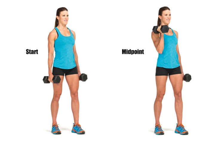 Running Strength Training Hammer Curl