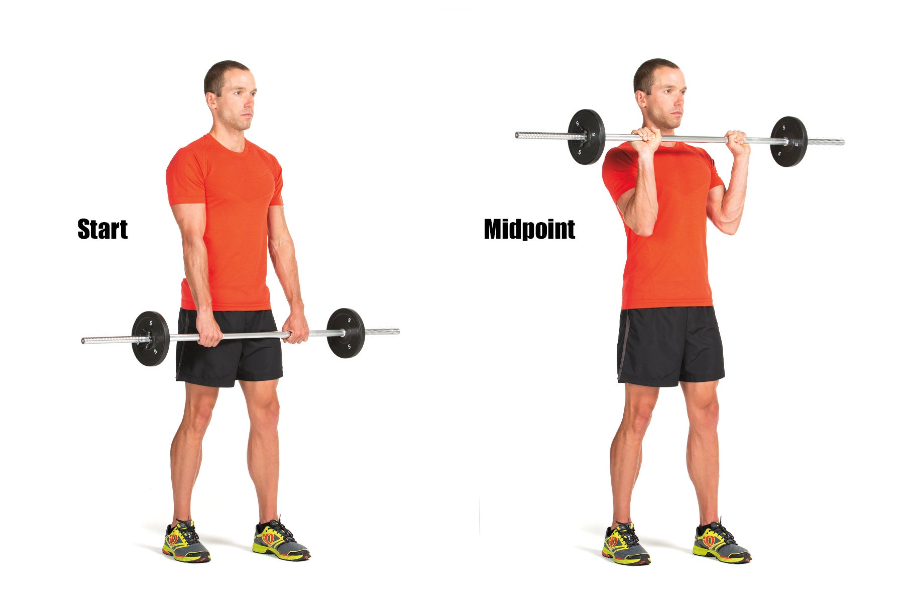 Cycling Strength Training Overhand Curl