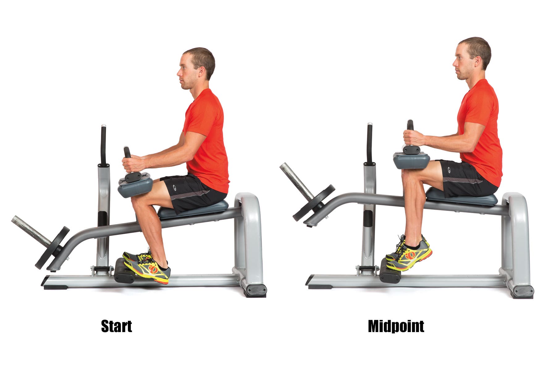 Swimming Strength Training Seated Calf Raise