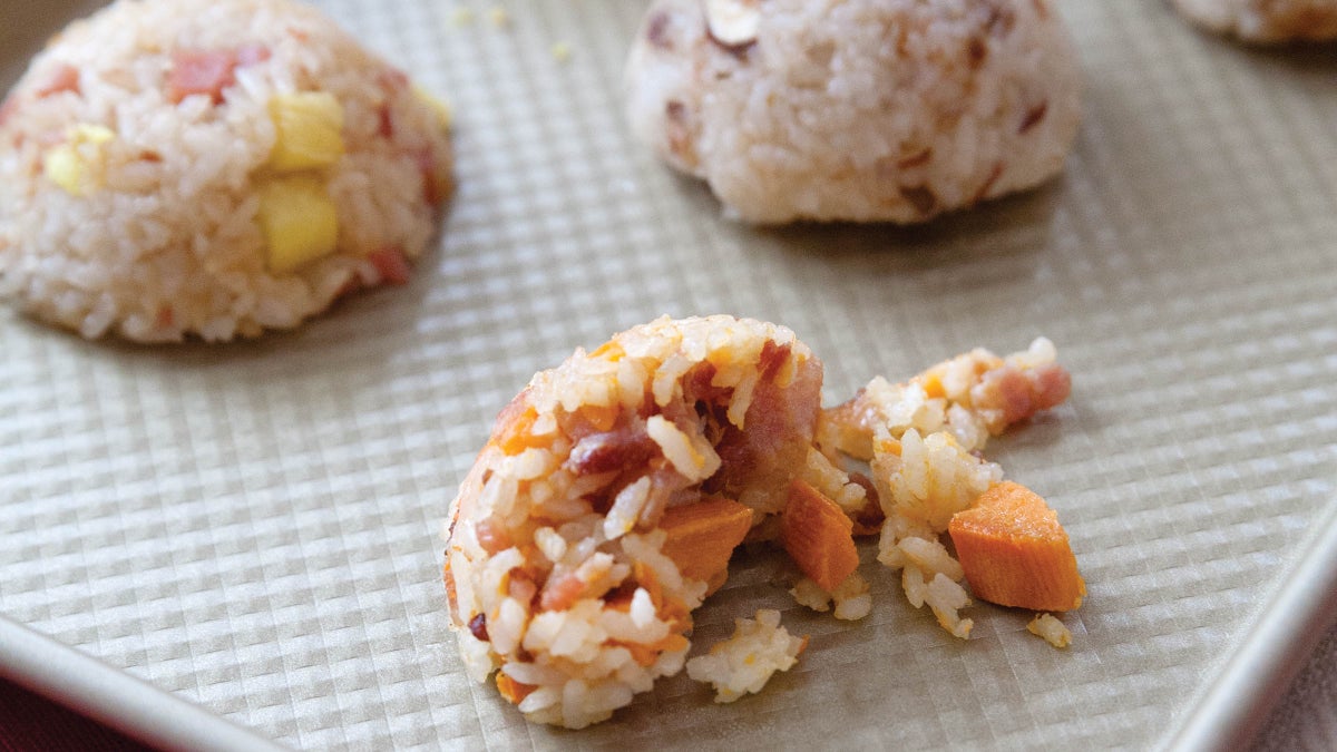 Feed Zone Portables Baked Rice Balls Triathlete