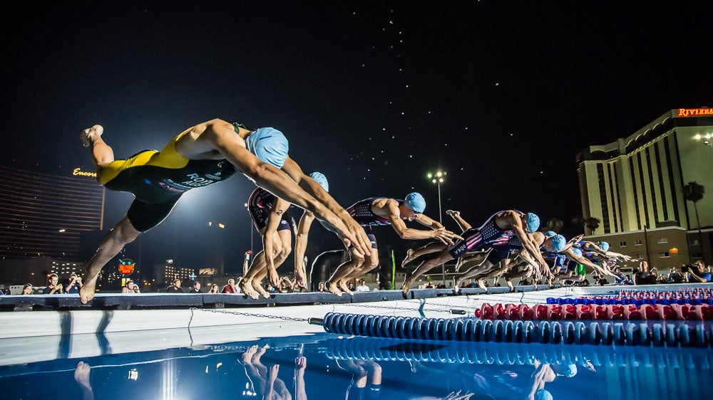 Recalled: When Triathlon Hit The Las Vegas Strip At Night