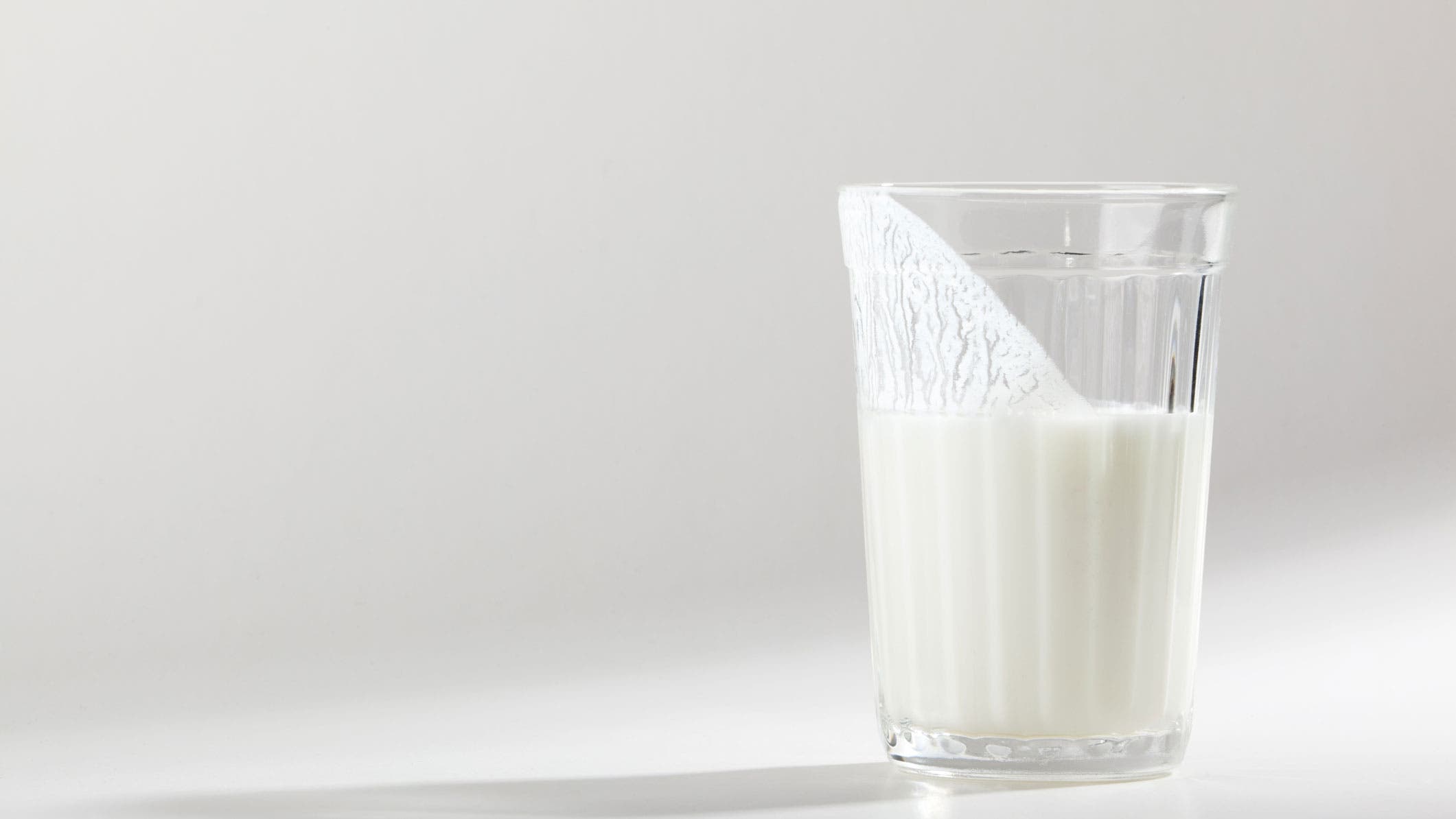 Glass of kefir