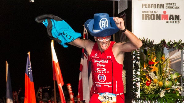 Bonner Paddock becomes the first person with cerebral palsy to finish the Ironman