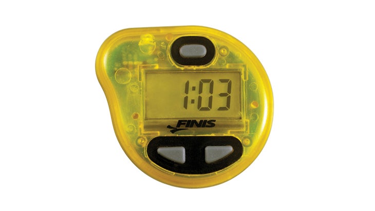 The Finis tempo trainer pro can help you measure effort while swimming