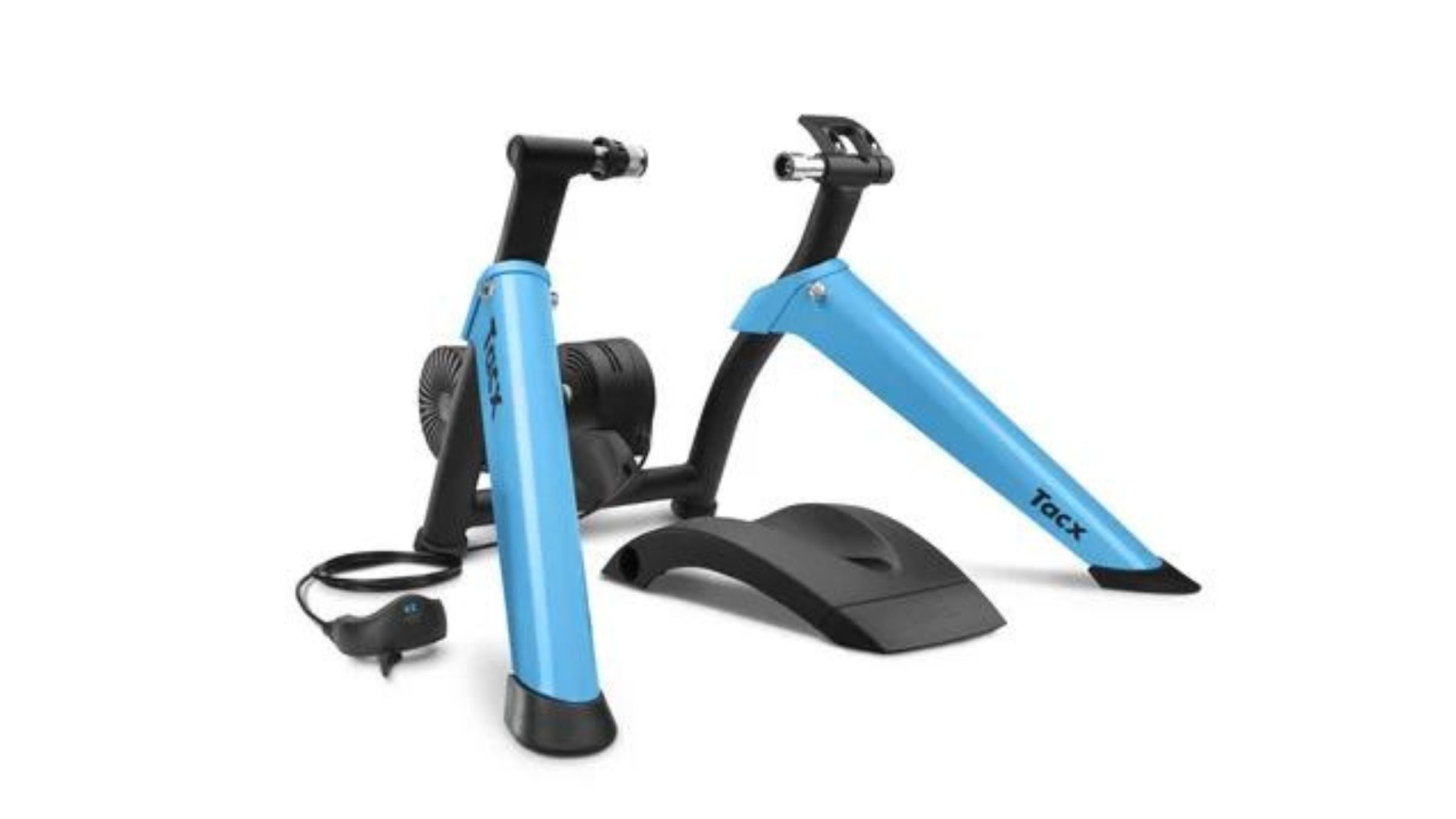 The Tacx boost bike trainer, one of the best bike trainers for triathletes