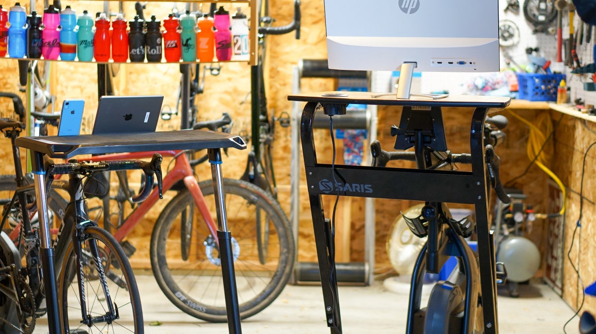 Trainer Desk FaceOff Wahoo Kickr vs. Saris TD1 Triathlete