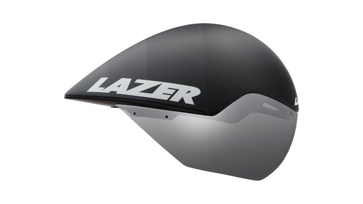 Black and grey Lazer Volante helmet