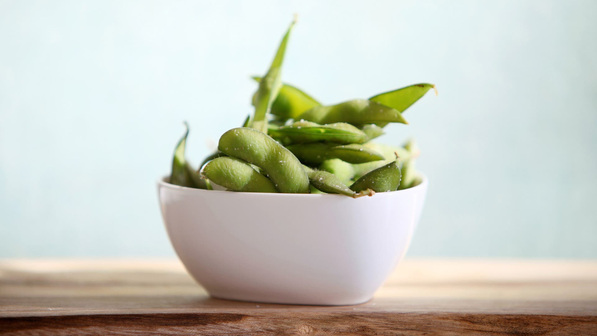 Edamame is a great choice for plant protein.