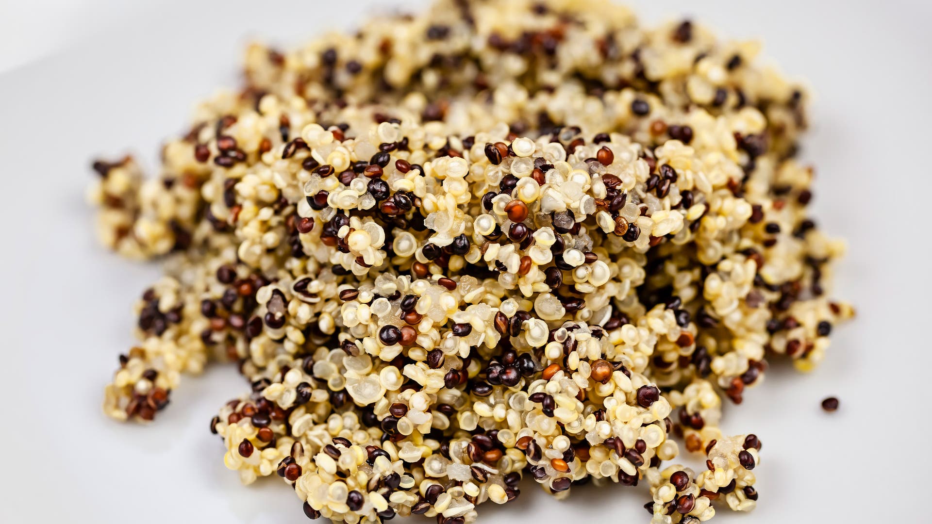 Quinoa is a great choice for plant protein.