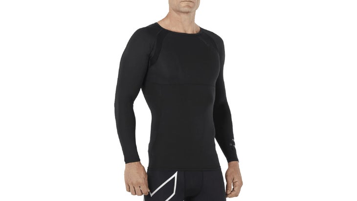 2XU Refresh Recovery Compression Long Sleeve Top-Black/Nero-S