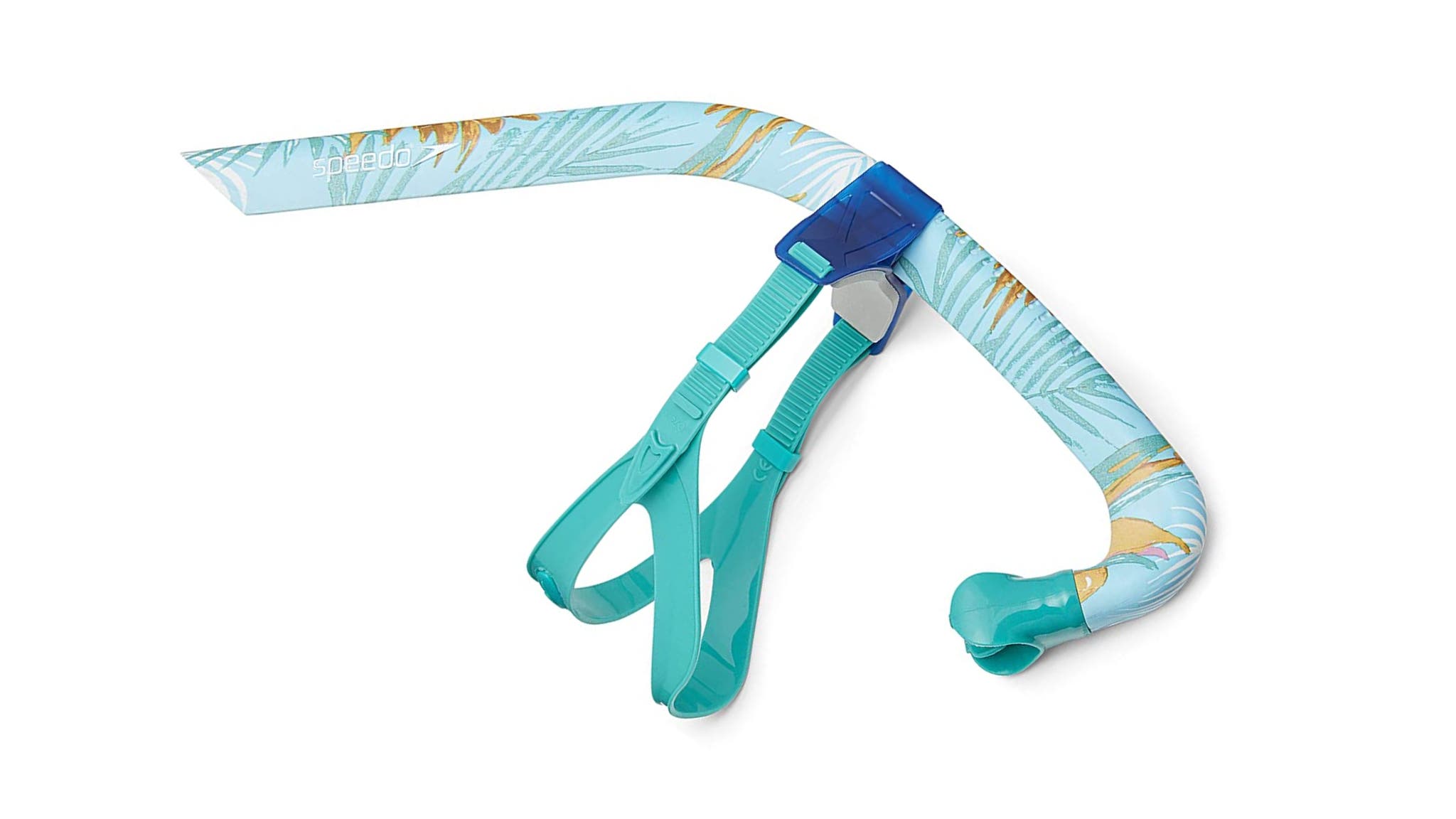 Blue palm Speedo Bullet Head Snorkel