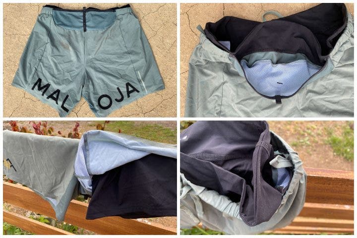 A look at the Maloja Lagsm Running Shorts after our test.