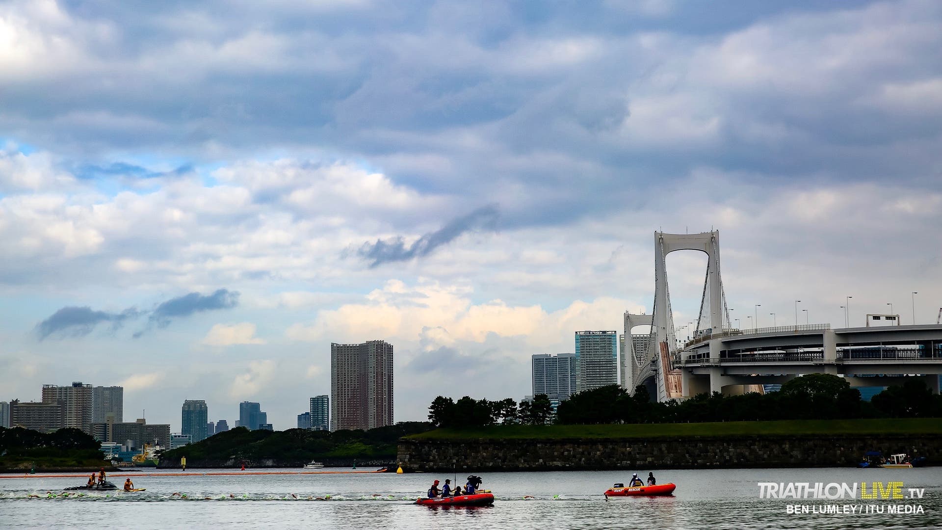 Site for the 2021 Olympic Triathlon events