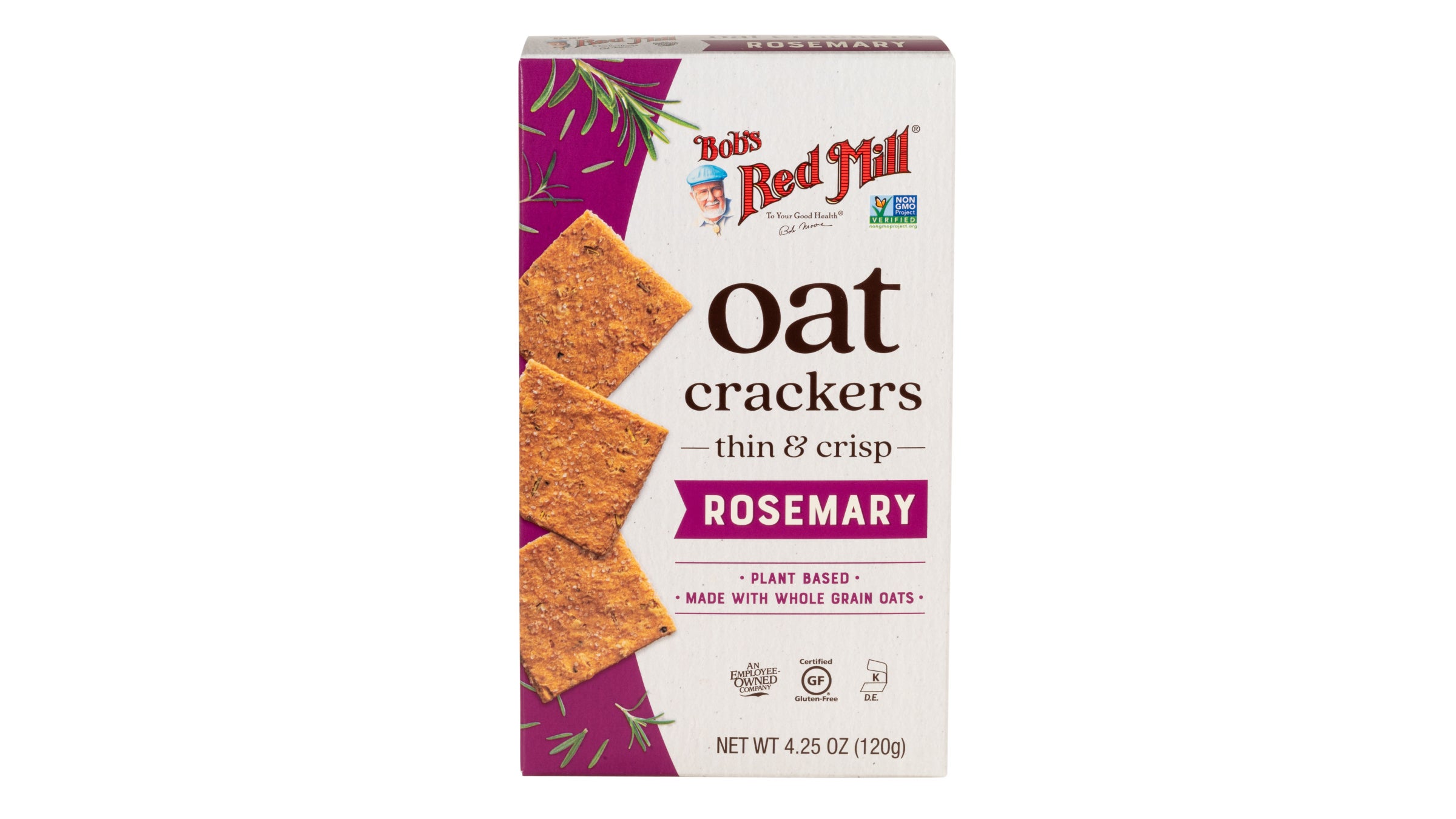 Bob's Red Mill Oat Crackers Rosemary
