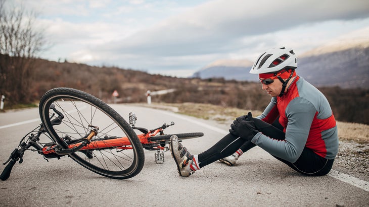 cyclist triathlon injury