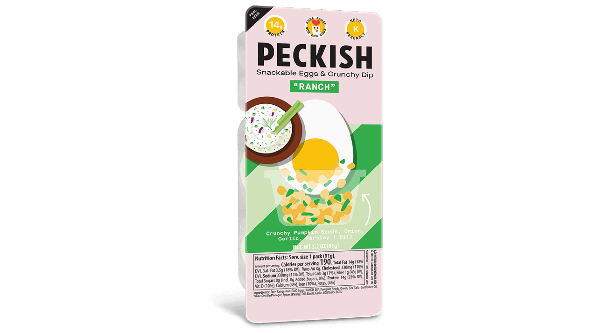 Peckish Ranch Snackable Egg