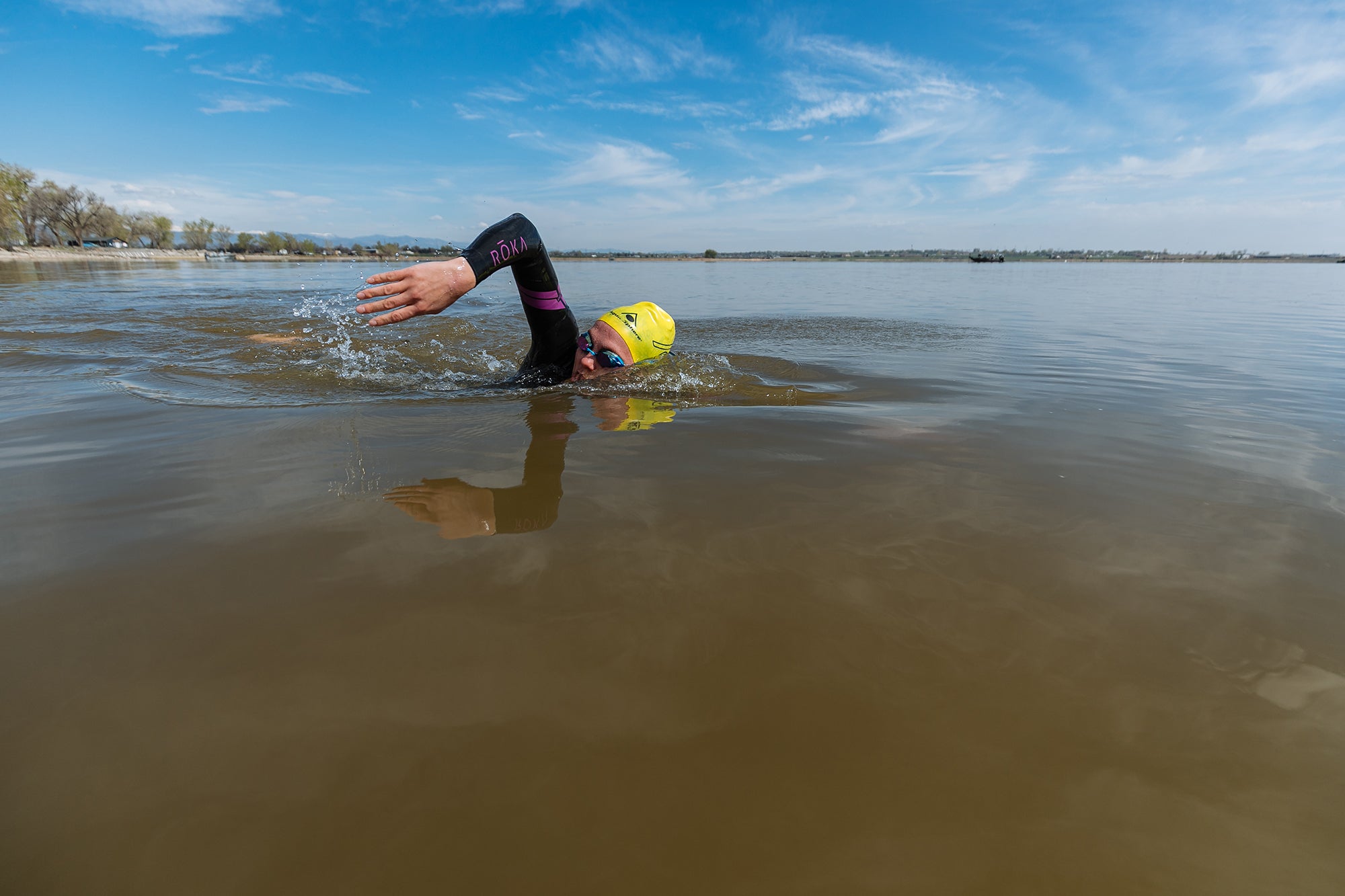 10 Weeks to Your Best 70.3 open-water swimming