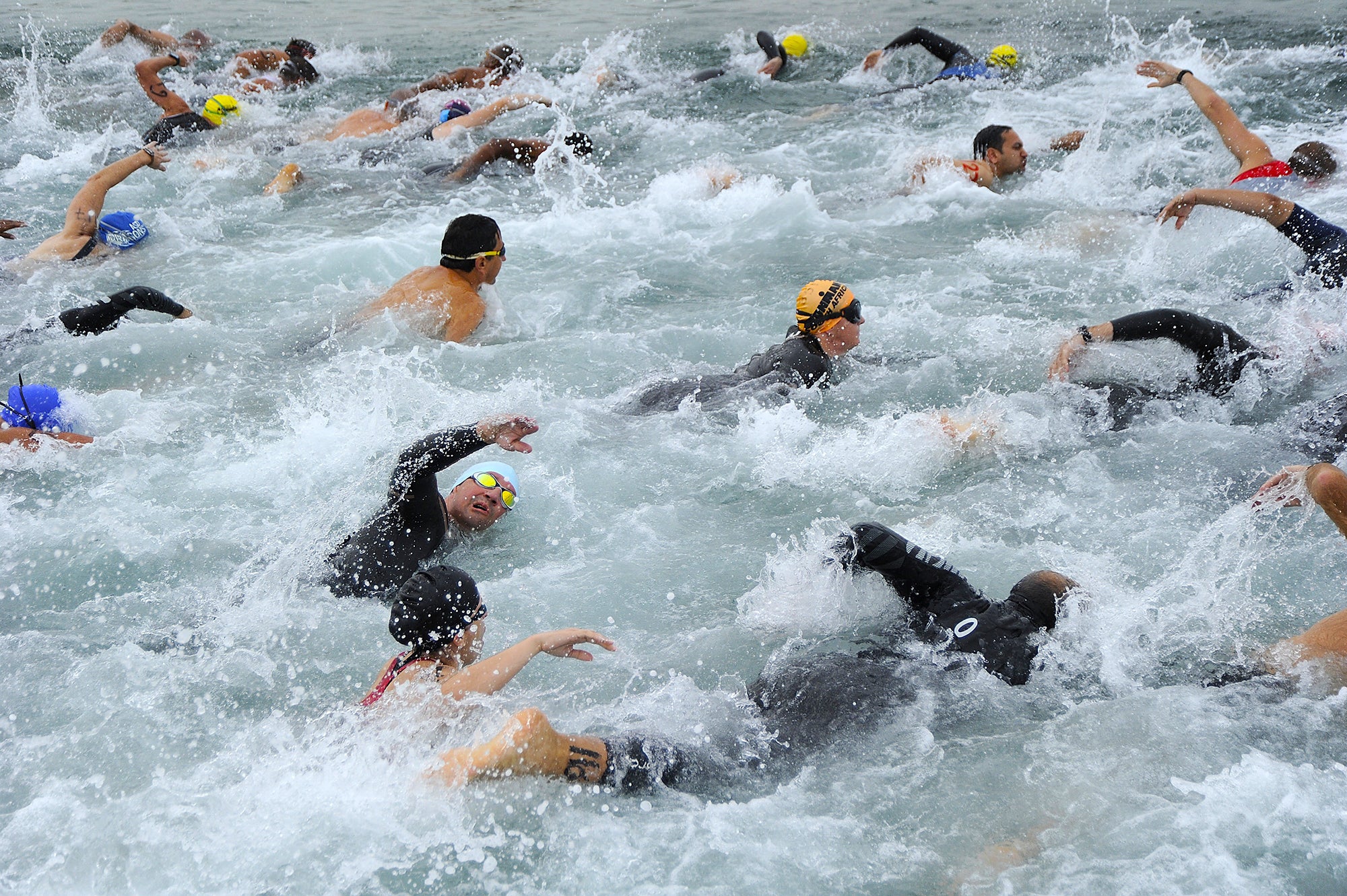 10 Weeks to Your Best 70.3 swim starts
